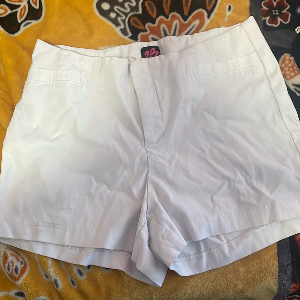 White shorts